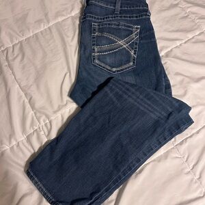 Ariat Women's Boot Cut Jeans in Classic Blue